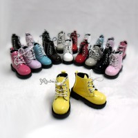 SHM049YEW MSD Bjd Obitsu 60cm Doll Boots High Hill Shoes Yellow