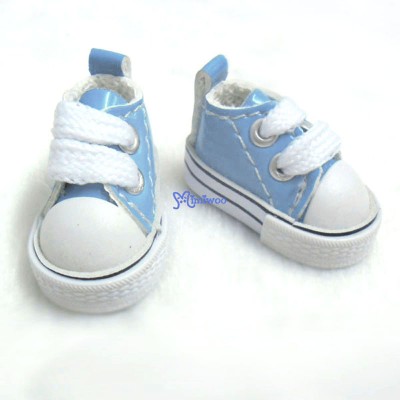SHP125BLE Mimiwoo 1/6 Bjd Neo B Doll PU Leather MICRO Shoes Sneaker Blue 