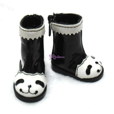 Yo-SD 1/6 bjd Dollfie Leeke Doll Shoes Panda Boots SHU047PAA 
