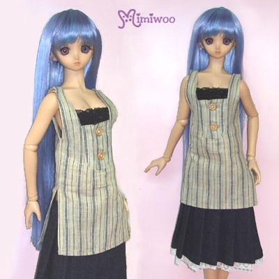 TSD187 Mimiwoo 1/3 bjd SD DD OB Doll outfit Flower Top Shirt