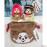 205837+44+51 Japan Limited Monchhichi Kabuki Mascot Boy & Girl + Bag (3pcs Set) 