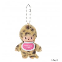 206148 Color Monchhichi Baby Bebichhichi 12cm Keychain Mascot - Leopard ~ PRE-ORDER 206148 Color Monchhichi Baby Bebichhichi 12cm Keychain Mascot - Leopard ~ PRE-ORDER