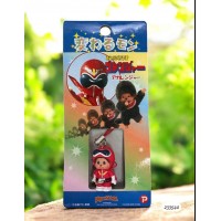 233540 Monchhichi 3cm Mini Mascot Phone Strap Ultraman Red 超人 吊飾 