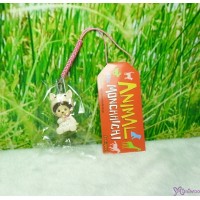 Monchhichi 3cm Mini Mascot Phone Strap Pig 吊飾 237180