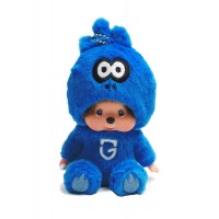 25-O-0012 Japan J-League Soccer Club GAMBA OSAKA x Monchhichi 13cm Keychain Mascot ~ ~ PRE-ORDER 25-O-0012 Japan J-League Soccer Club GAMBA OSAKA x Monchhichi 13cm Keychain Mascot ~ ~ PRE-ORDER