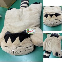 679000 Lying Jacob Cat Large Cushion Brown  ~ RARE ~ 