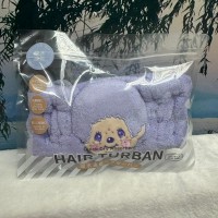 739392 Monchhichi Bath Hair Turban Quick Dry Hairband - Purple 739392 Monchhichi Bath Hair Turban Quick Dry Hairband - Purple
