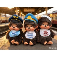 745036+43+50 Japan Limited Monchhichi SS Size Keychain Mascot - Pilot + Train + Onsen (3pcs Set) 745036+43+50 Japan Limited Monchhichi SS Size Keychain Mascot - Pilot + Train + Onsen (3pcs Set)