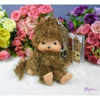 885640 Monchhichi Shinzi Katoh MCC Beanie Mascot + Keychain Key Holder ~ RARE